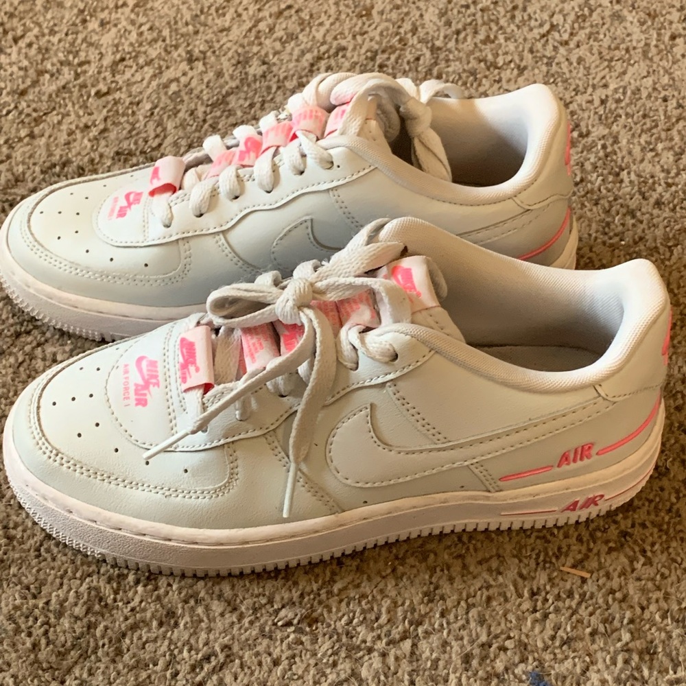 Nike Air Force one LB 83 low GS leather phantom dust CJ 4092–002 size US 4Y